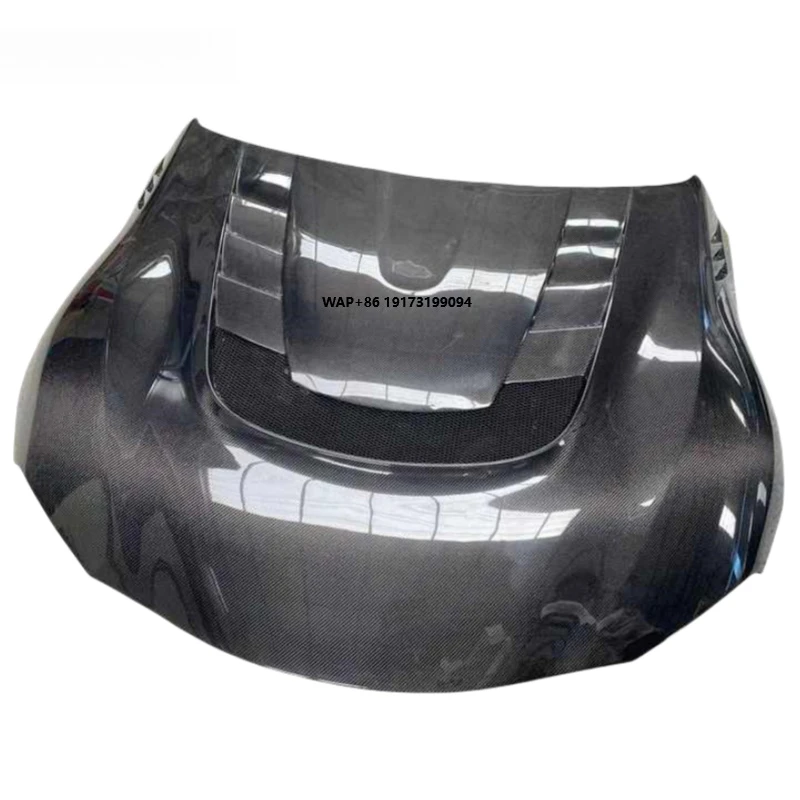 

Карбоновый капот в стиле VRS для Supra A90, крышка двигателя из карбона, 2019-2023