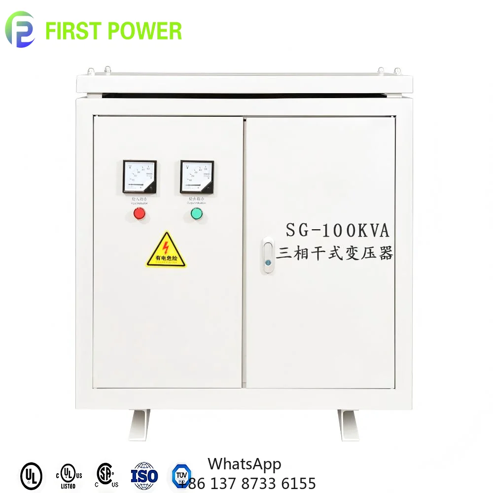CE Certification 50/60HZ Dry Type Low Voltage 3 Phase 380V To 220V Transformer For Industrial Power Supply