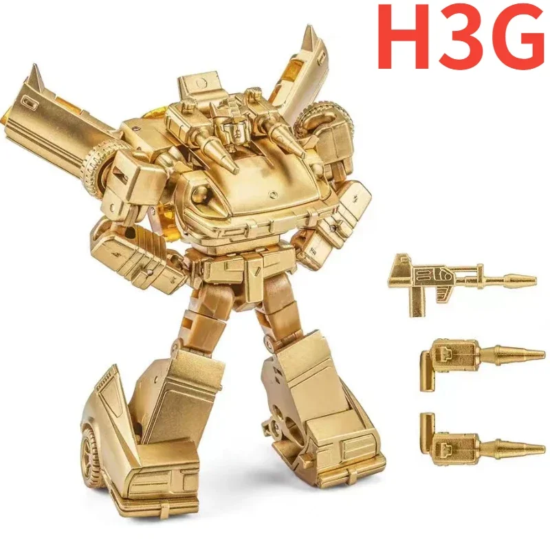 [NEW IN STOCK] Transformation NewAge NA H3G Gold Prowl Harry Limit G1 Toy Mini Action Figure Toys With Box