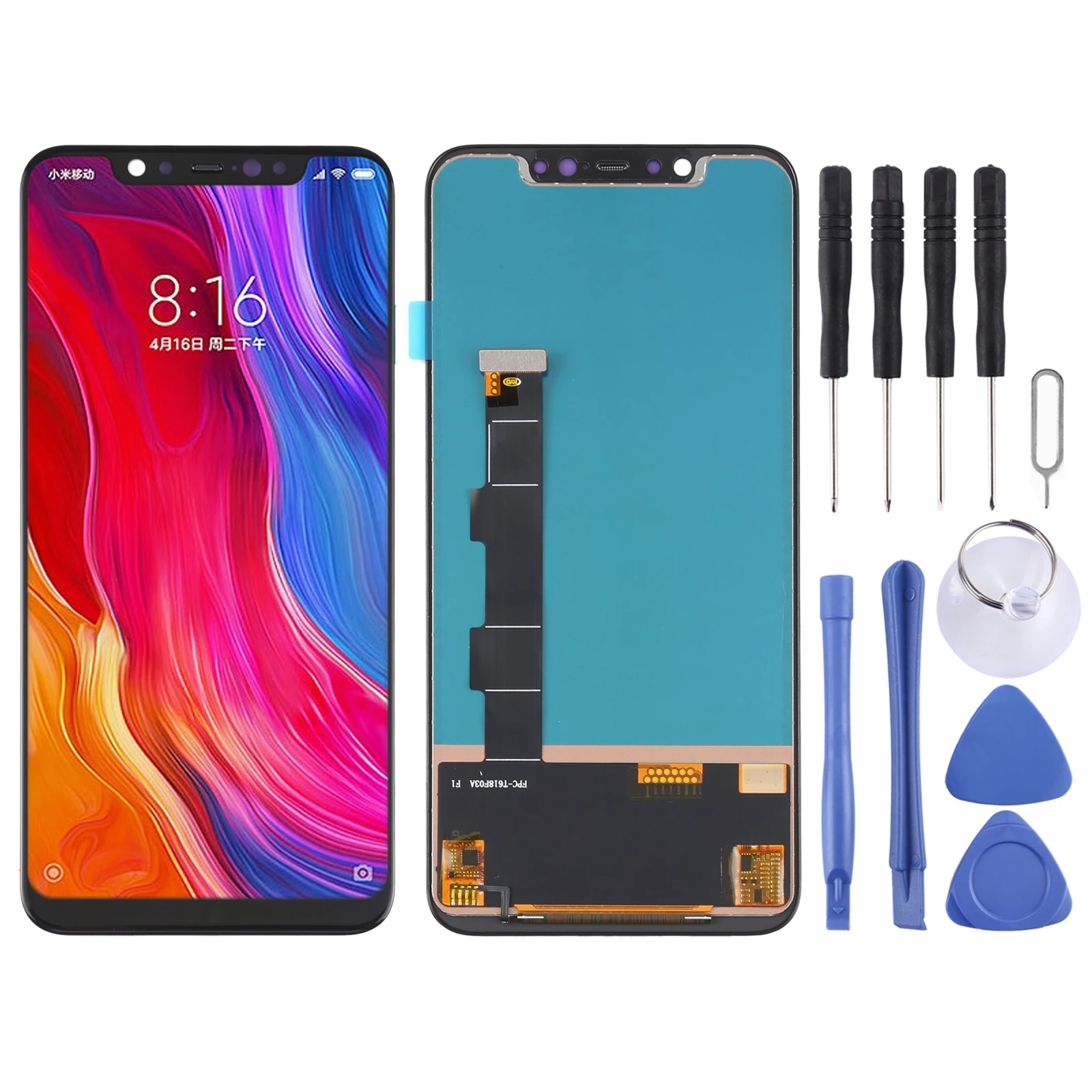 

ЖК-экран TFT для Xiaomi Mi 8 / Xiaomi Mi 9 / Xiaomi Mi CC9e/Mi A3 с дигитайзером в полной сборке