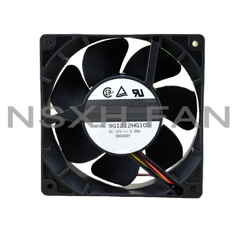 120 12CM 9G1212HG105 12V 0.98A 4WIRES FAN