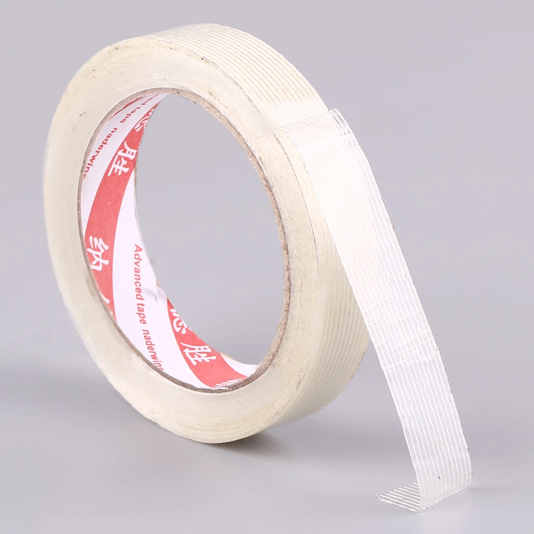 25m Length Adhesive Fiberglass Tape, 2cm Width, for RC Fixed Wing Model Packing & Repair