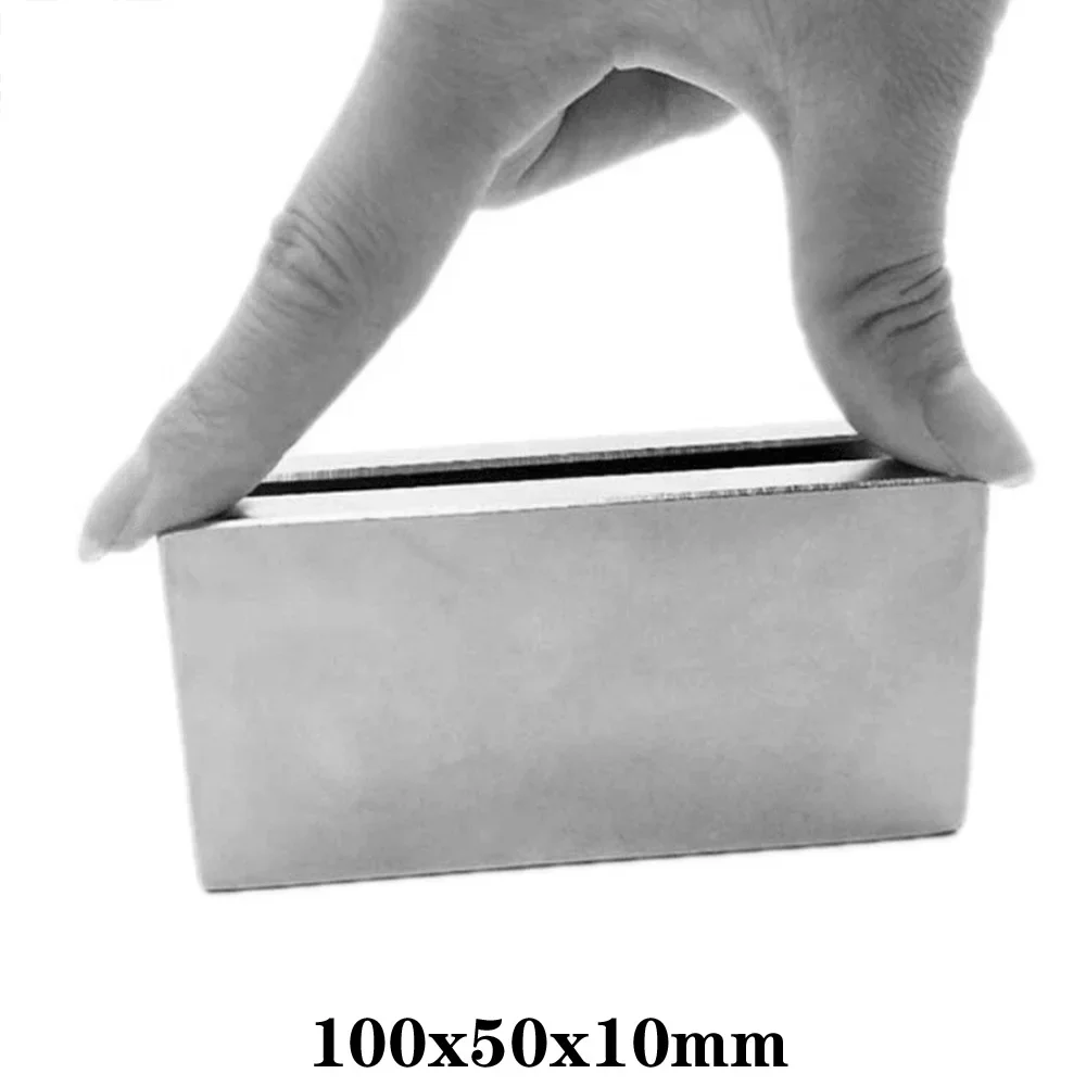 

Мощные квадратные магниты 100x50x10 мм, толстые постоянные магниты, суперсильные неодимовые магниты 100*50*10 мм