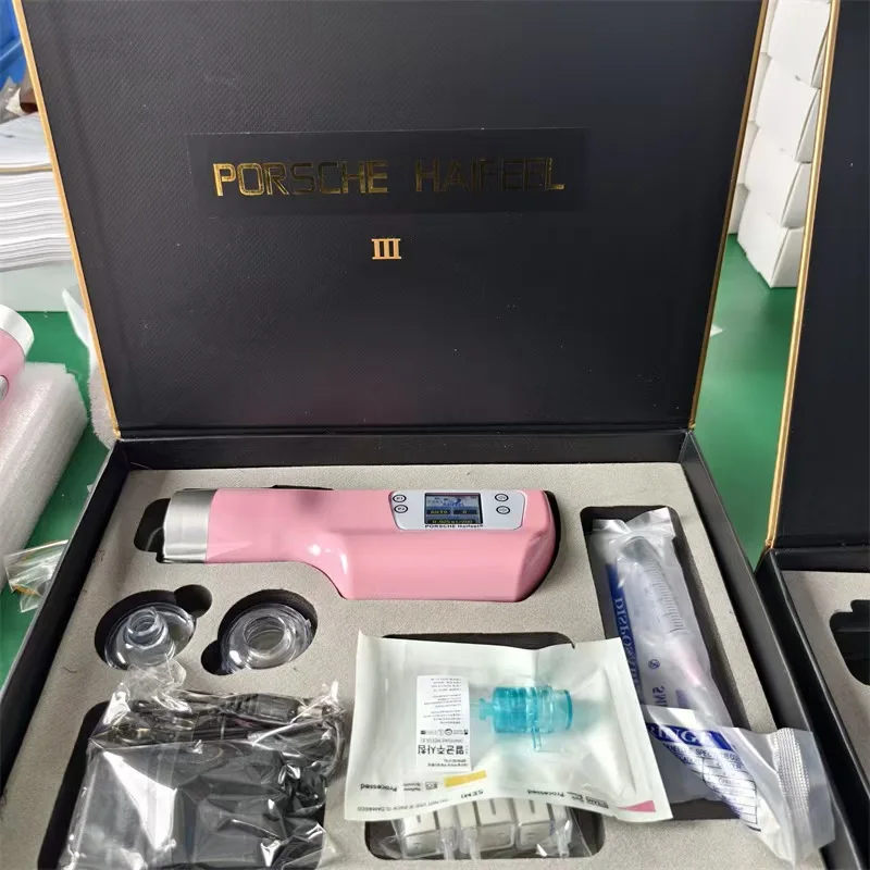 4 Styles Haifeel Touch Meso Gun Adjustable Depth Handheld Hydra Injector Mesotherapy Skin Care Beauty Machine
