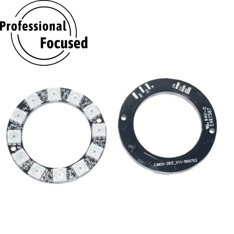 10pcs RGB LED Ring 12 Bits WS2812 5050 RGB LED With Integrated Driver Module For Arduino