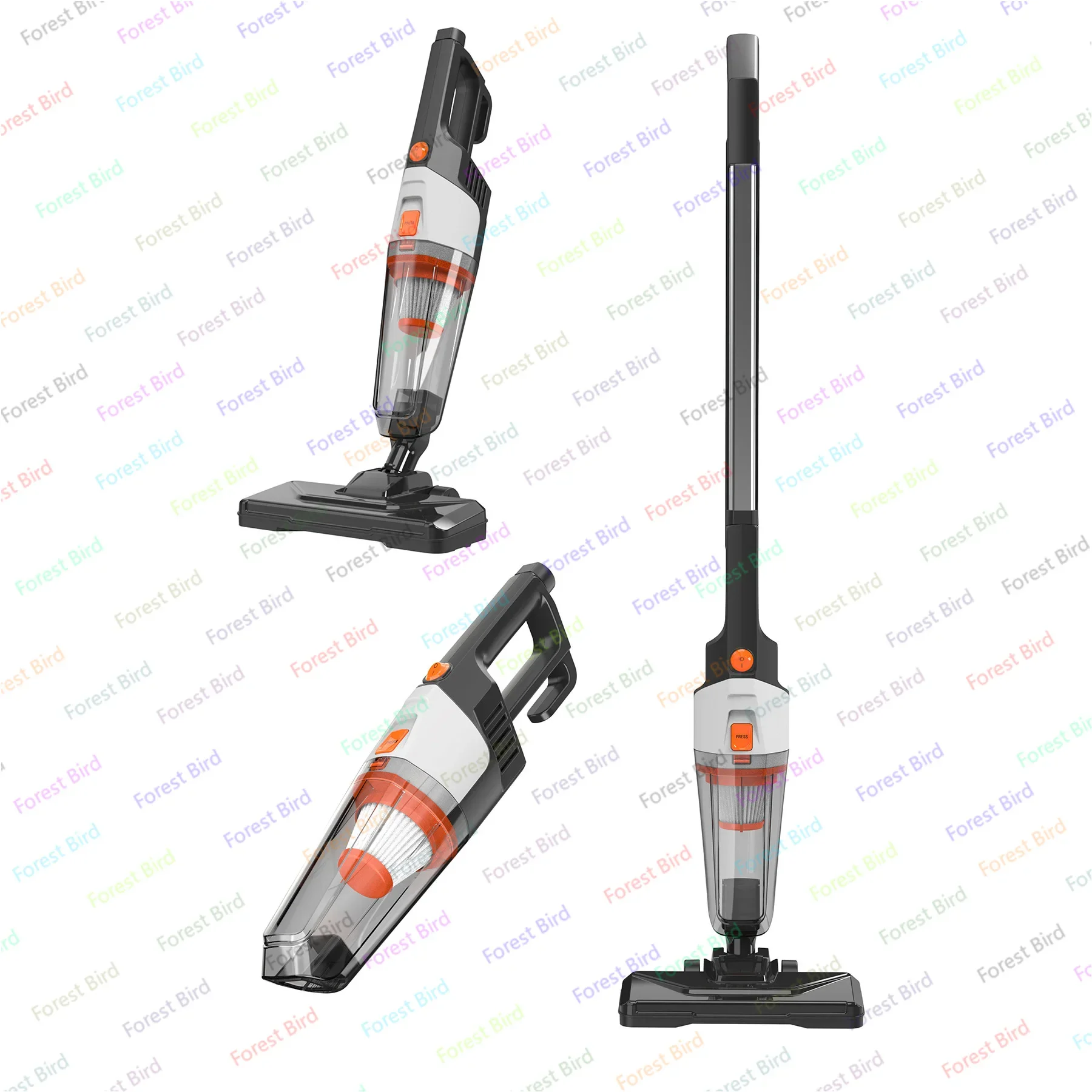 Aspiradora TOMU para el hogar, a partir de una pieza, aspiradora con cable de alta potencia, fuerte succión integrada para el hogar
