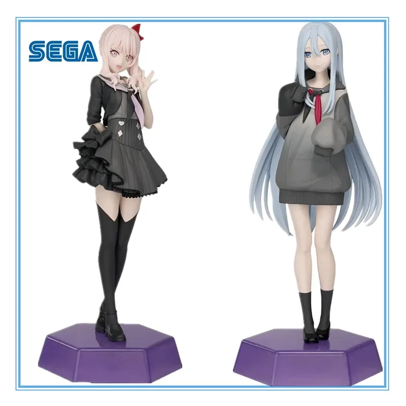 

in Stock Original SEGA Project Sekai YOISAKI KANADE AKIYAMA MIZUKI Anime Character Model Collection Desktop Decoration Toys