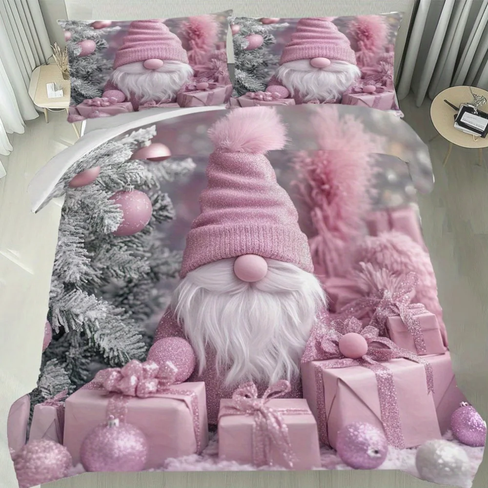 latacaca-2-3-pieces-ensemble-de-housse-de-couette-gnome-de-noel-ensemble-de-housse-de-lit-sur-le-theme-rose-ensemble-de-literie-festif-et-confortable-cadeau-de-noel