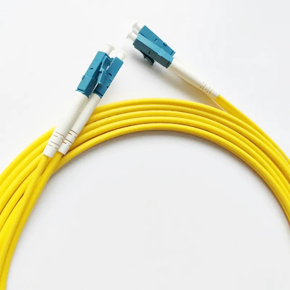 Optical Fiber Connectors Single Mode Double Core Converter Patch Cord LC/UPC-LC/UPC Diameter 3.0mm Fibra Optica 3M