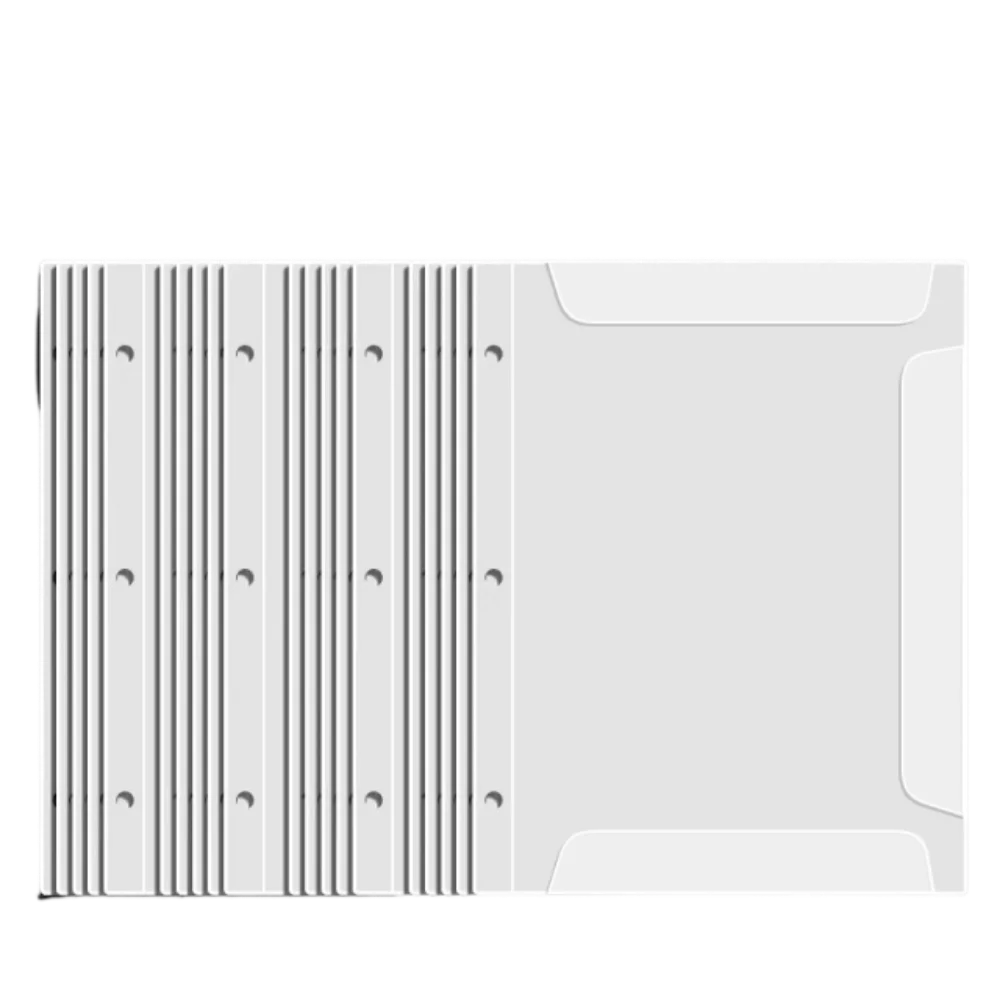 

A4 Sheet Music Folder Spiral Waterproof Document Organizer Ring buckle Loose-leaf Storage Music Score Binder Office Use