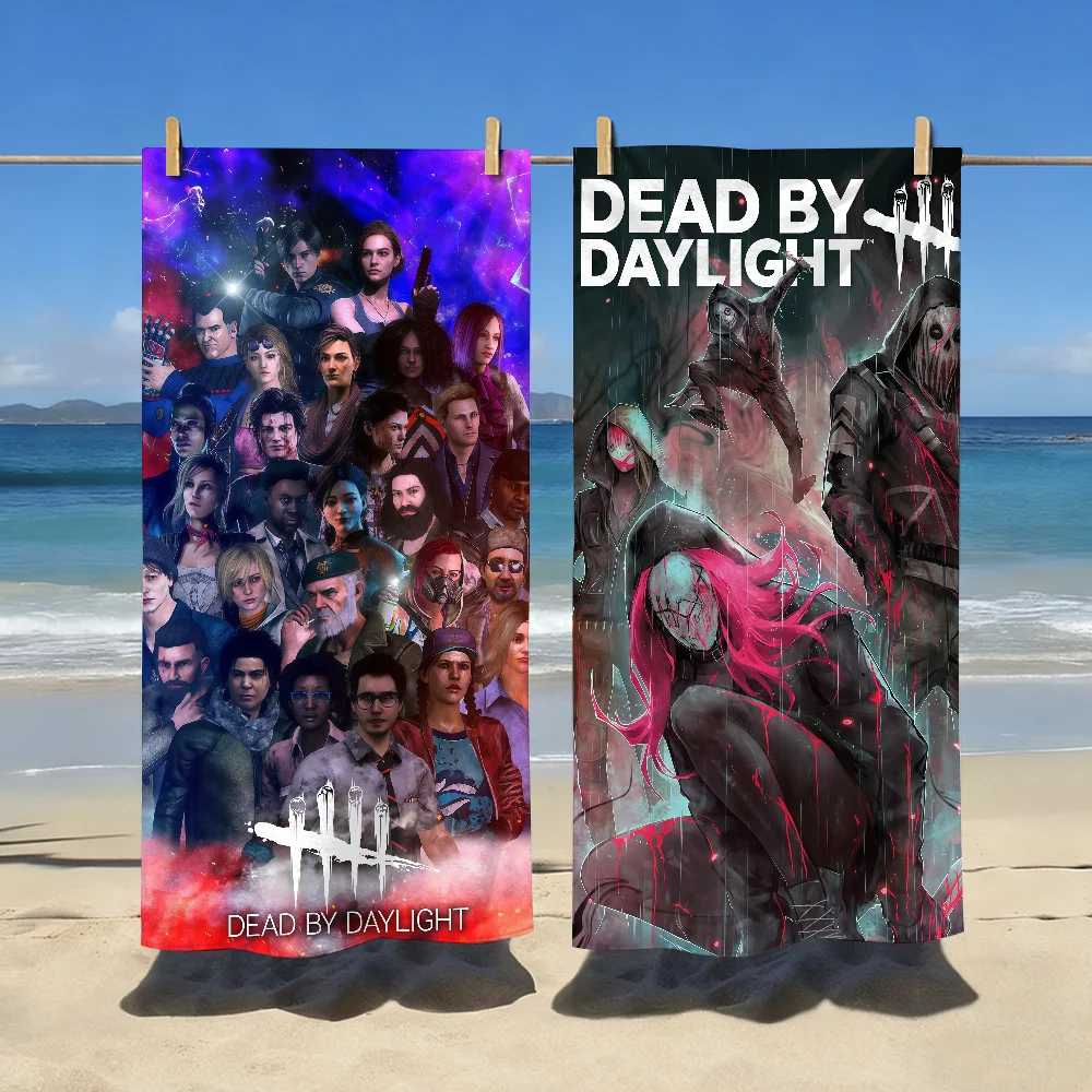 Game D-Dead by D-Daylight-S Towel Sports Quick Dry Travel Camping Gear Sandproof Soft Light Large Beach Towel