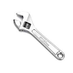 1pcs 6-Inch Large Opening Adjustable Spanner Monkey Wrench Adjustable Angle Slide Wrench Household Tools Car Spanner Tools