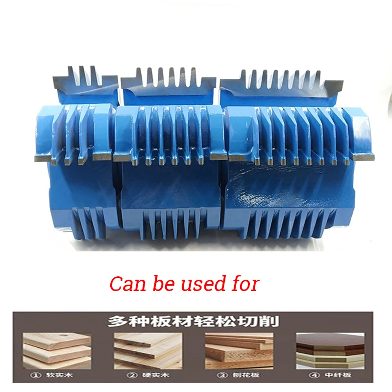 Livter Woodworking Alloy round tooth square tooth finger joint knife customizable tools