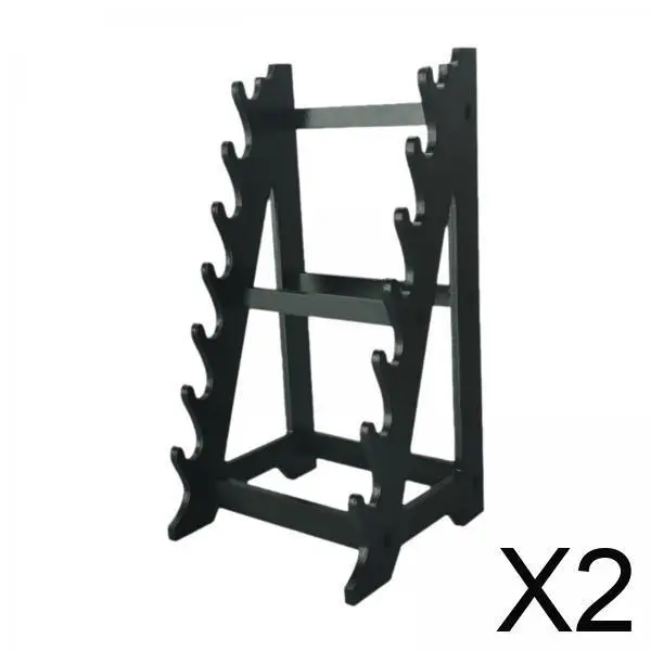 

Компактный деревянный мини-держатель модели Katanas, восьми ярусов, подставка для хранения реплика меча аниме