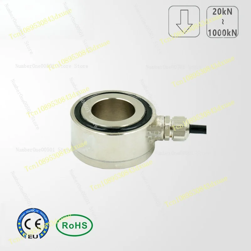 T112C Thread Preload Force Sensor Hollow Screw Friction Gauge