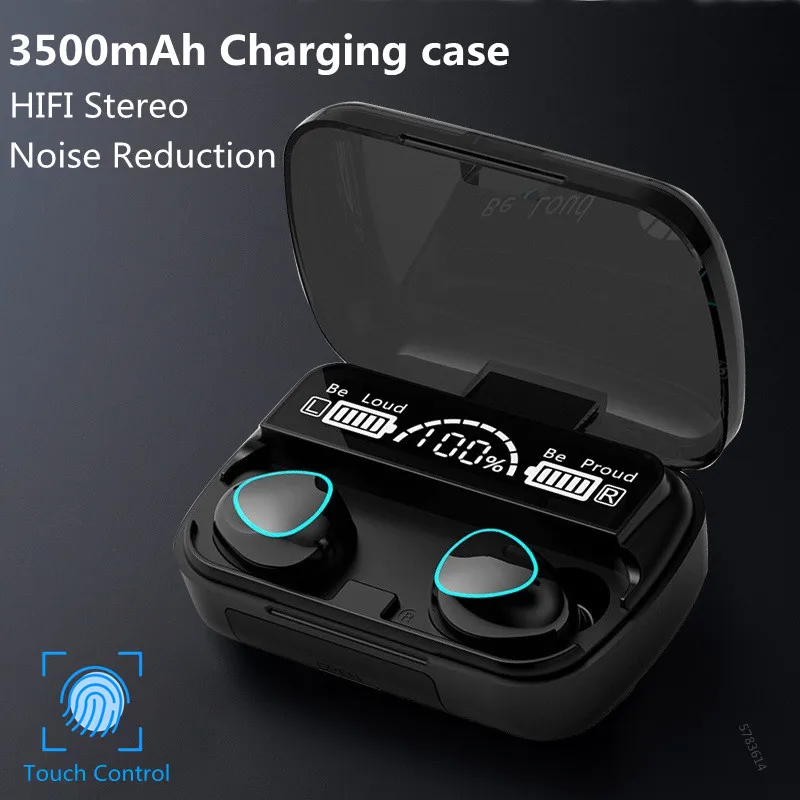 Bluetooth Wireless Earphones Low Latency Gaming Headphones With Portable charging Stereo Earbuds For Smartphone Headset 2024 NEW