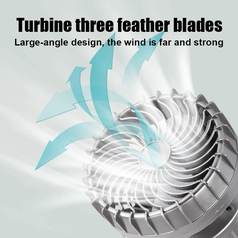 فوانيس التخييم المحمولة بالطاقة الشمسية مروحة كهربائية محمولة LED الطاقة الشمسية خيمة معلقة قابلة للشحن مصباح الطوارئ في الهواء الطلق مع مروحة