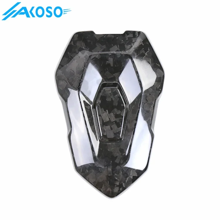 AKOSO 3K 3*3 Carbon Fiber Forged Weave Motorcycle Rear Seat Back Cover Tail Section Fairing Cowl for S1000R 2021-2024