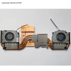 New Original Laptop CPU Heatsink Cooling Fan For Machenike S15C RTX3060 Clevo V150PNP YingFan 6-31-V150N-102
