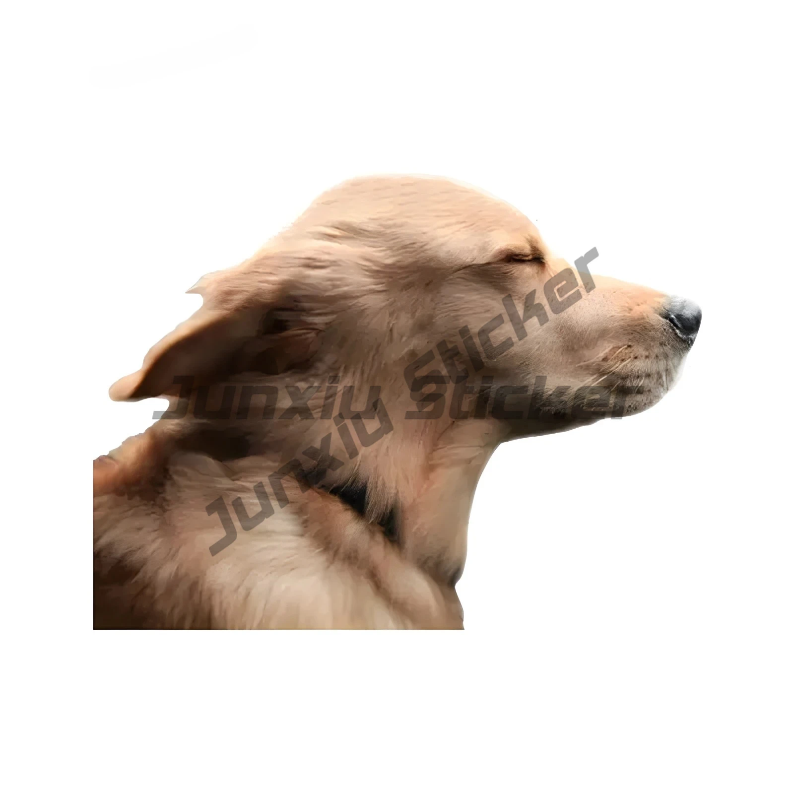 

Dog Window Stickers Creative Vinyl Waterproof Decal Sticker for Car, Laptop, Wall Window, Bumper