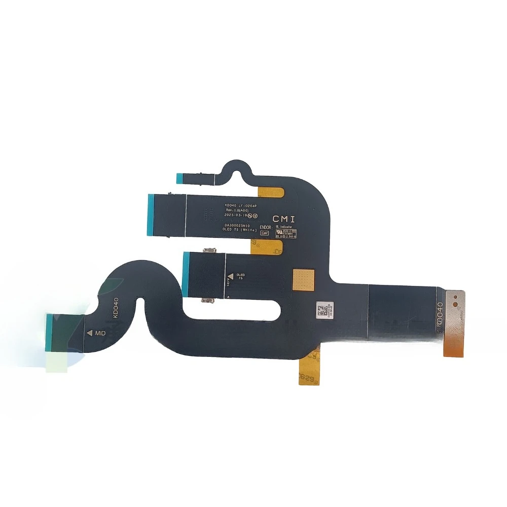 For Dell 14 Premium DA14250 KDO40 OLED White Touch Screen Cable 0X3DMG 0WG14K 0WG14K DA300025N10 LF-0204P