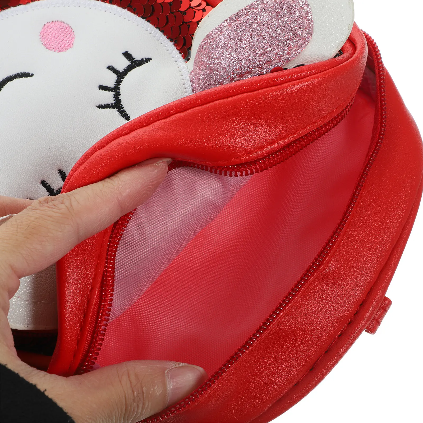 

Прекрасный рюкзак с пайетками в виде кролика для детей, водонепроницаемая школьная сумка, легкий портативный рюкзак, подарок на День защиты детей для девочек, для активного отдыха на природе