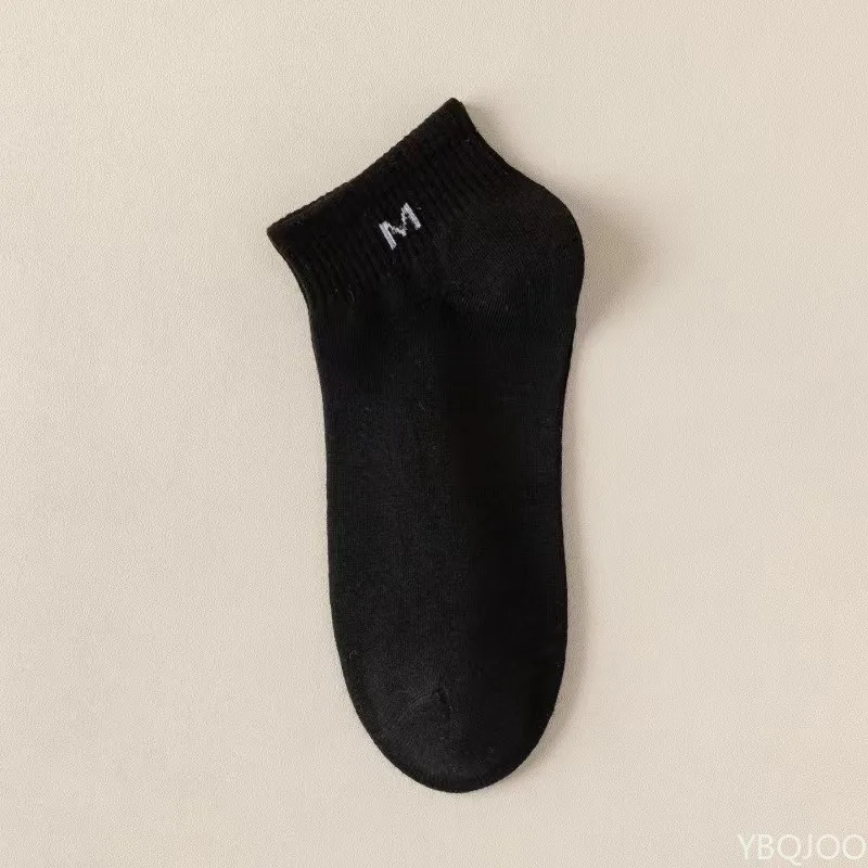 5 paia di calzini corti comodi casual primavera autunno da uomo calzini antiodore che assorbono il sudore calzini da uomo versatili alla moda ﻿
