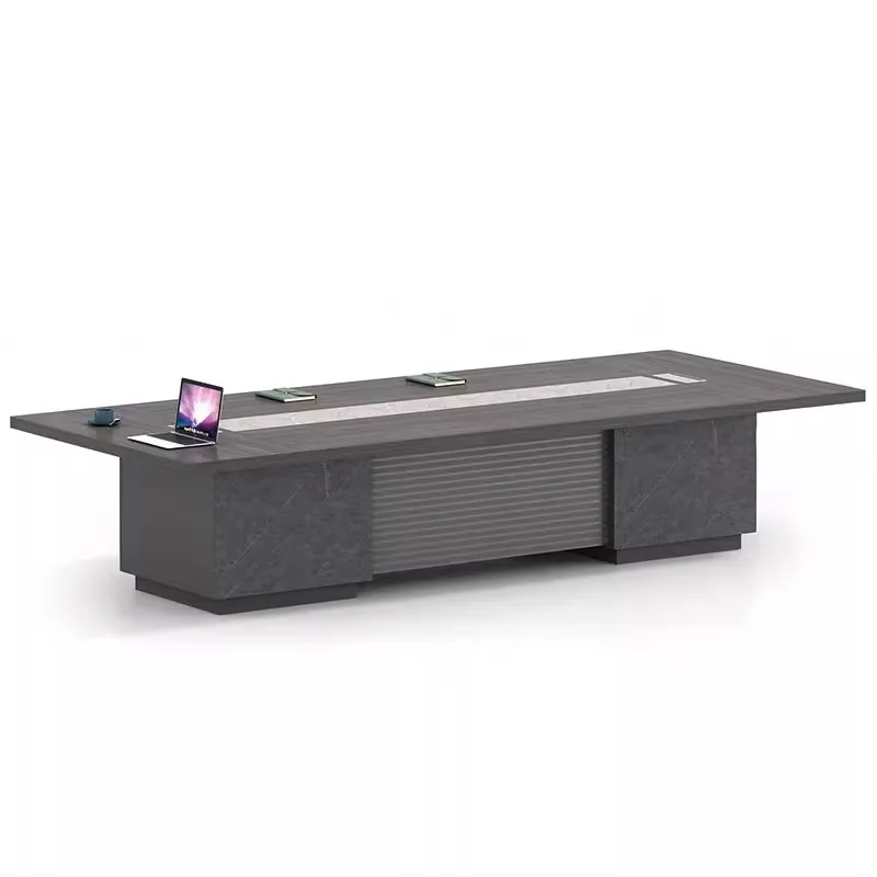 Conference Table Long Table Simple Modern 2.8 Meters/4/6 Meters  Multi-person Atmosphere Conference Room