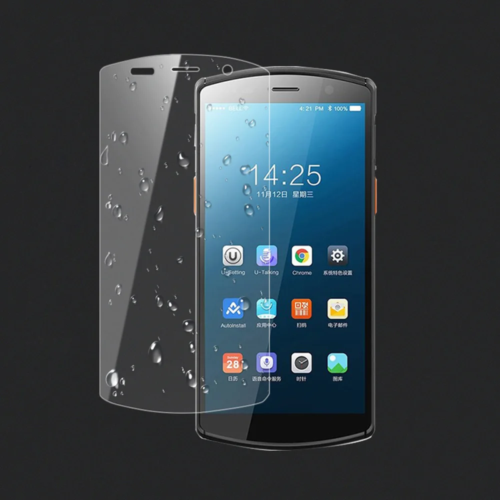 Tempered Glass Protective Film for Geenk X10 X15 UROVO DT50 DT50X DT51 DT52 Screen Protector