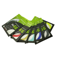 Alpha 10PC Badminton Racket String 0.66mm BS66 10m Thin Perform Control Power