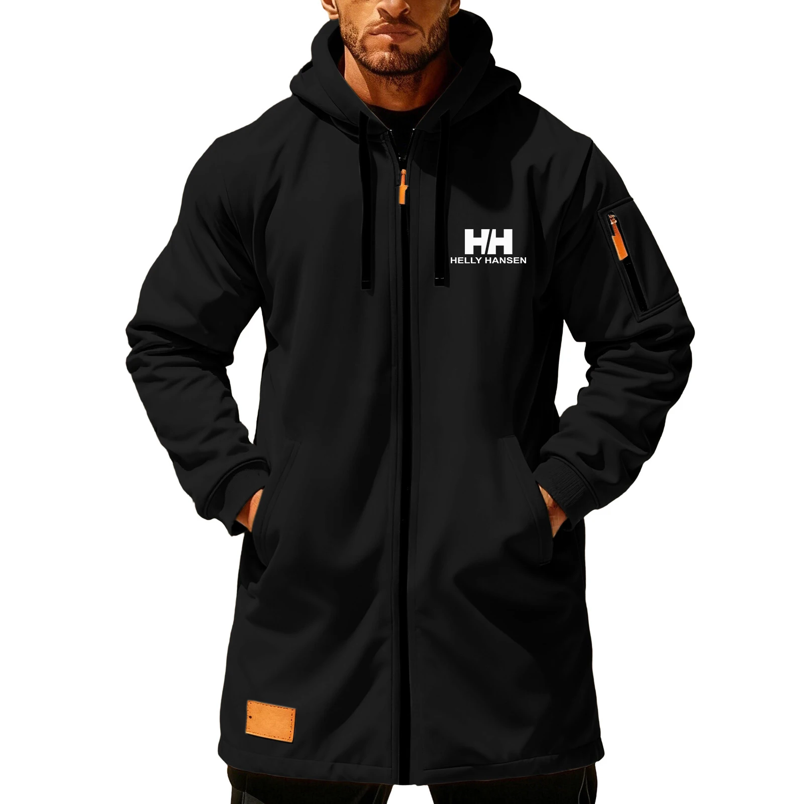 للجنسين الملابس خندق معطف معطف رجل الكبار الرجال زي في الهواء الطلق ربيع الخريف لباس غير رسمي #1