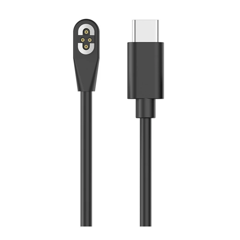 Type C Quick Charging Cable Cord  With Magnetic Attachment Secure Portable Suitable  For SHOKZ Openswim Pro S710 Headphone