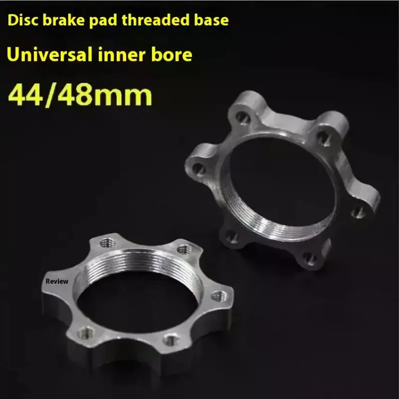 

2 шт., 44/48 мм, велосипедная втулка, ротор дискового тормоза, свободный ход, резьбовой фланец, 6-болтовая дисковая втулка для велосипедных аксессуаров