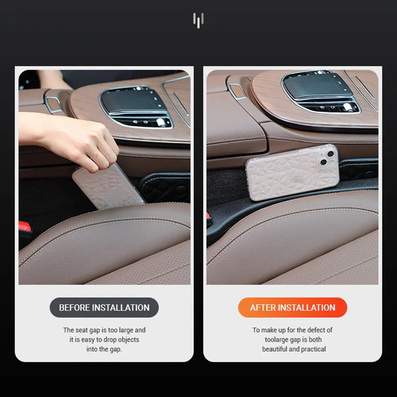 Car Seat Gap Filler Side Seam Plug Strip Leak-proof Filling Strip Universal Car Styling Seat Gap Interior Decoration Mouldings