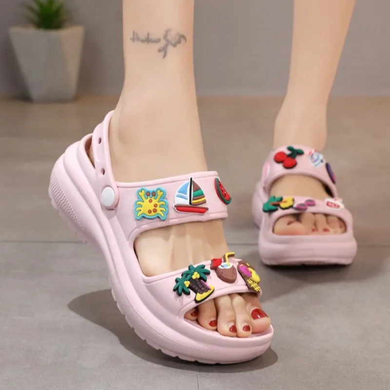 

Summer New Women's Shoes Fashion Platform Sports Sandals for Woman Comfort Vacation Casual Shoes Designer Shoes Sandalias Mujer