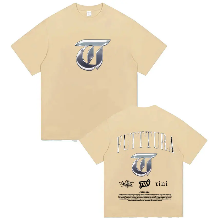 المغني تيني ستويسل فوديرا جولة ألبوم 2025 تي شيرت الرجال النساء موضة Harajuku تي شيرت خمر المتضخم تي شيرتات قصيرة الاكمام #6