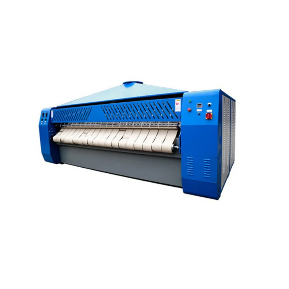 Prezzo di fabbrica Attrezzatura per la pulizia commerciale Macchina da stiro per panni da bucato Macchina da stiro pieghevole completamente automatica Macchina a rulli