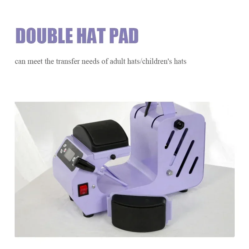 cross-borderHot salesSmall Automatic heat transfer Cap Ironing Machine Hat Baseball Cap Ironing Machine