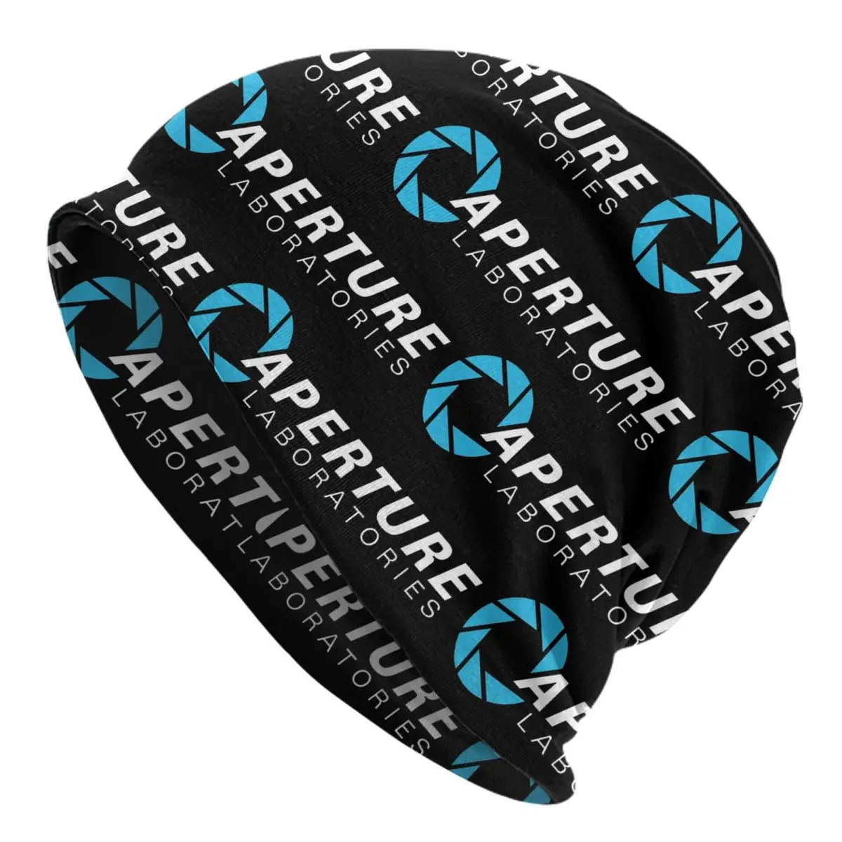Aperture Science Laboratories - Portal Men Women Adult Beanies Caps Knitted Bonnet Hat Warm Fashion Autumn Winter Skullies Hats