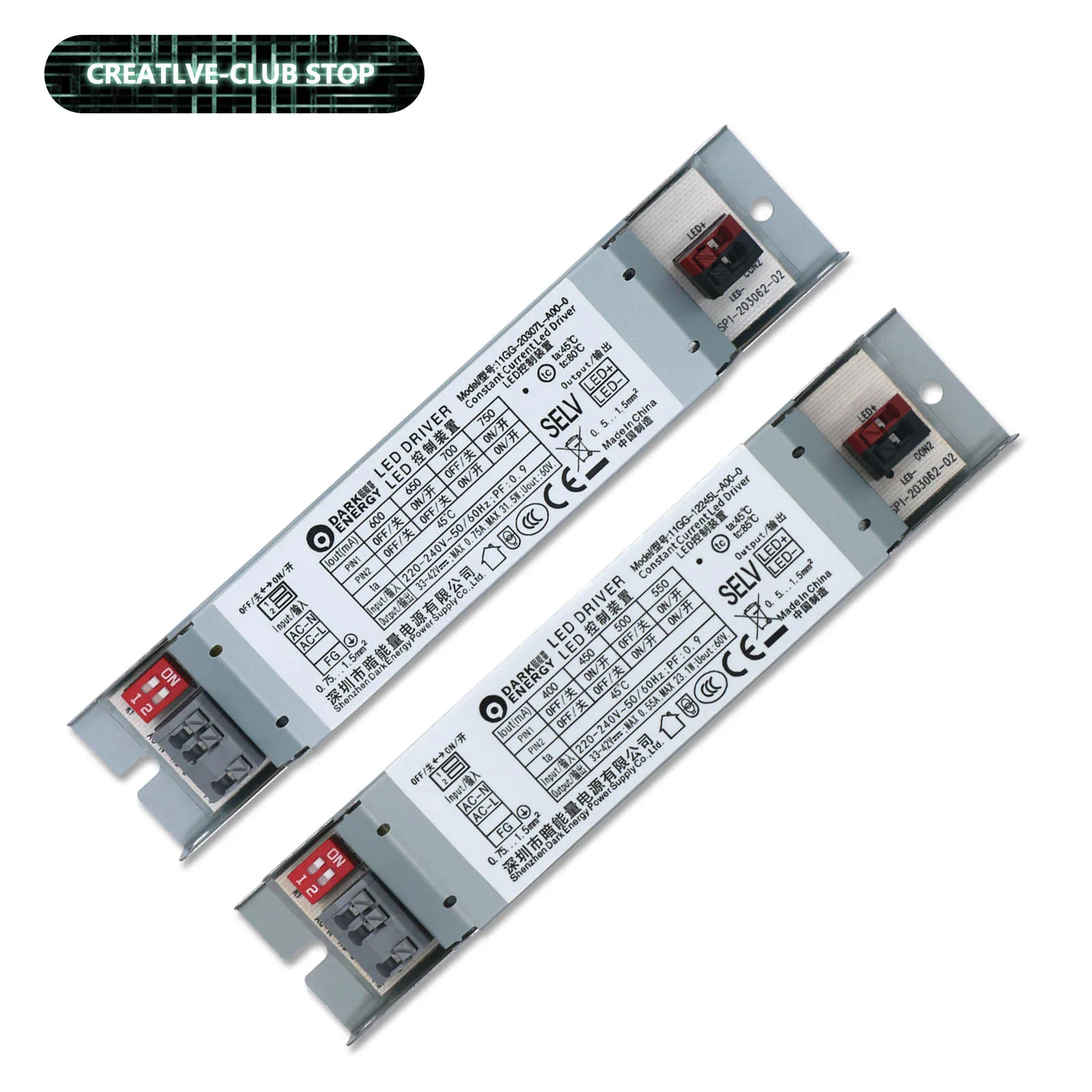 

LED Power Supply DC33-42V Lighting Transformers Power Adapter Switching AC220-240V Adjustable Constant Current LED Driver