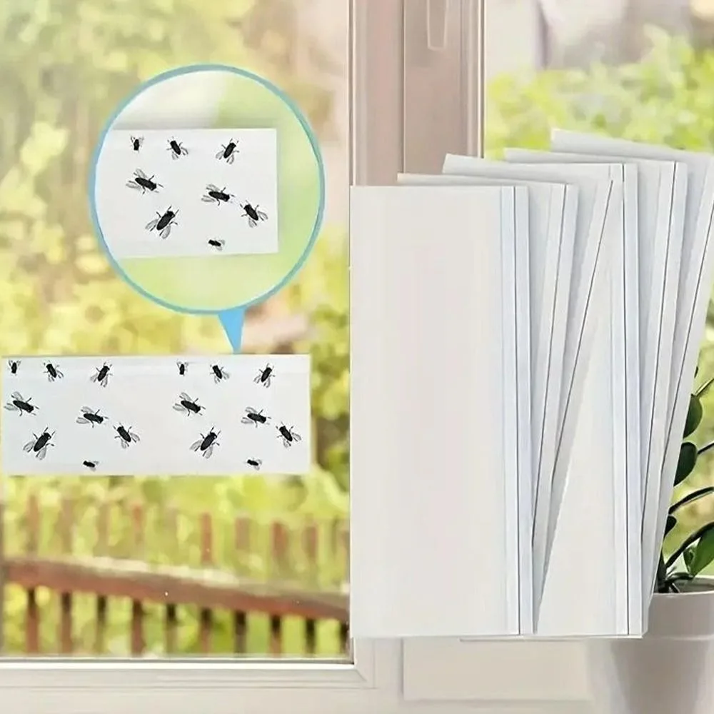 10pcs Safe Sunflower Fly Control Stickers Flower Wasp Mosquito Stickers Mosquito lamp Accessories Sticky Mosquito Catcher Homes