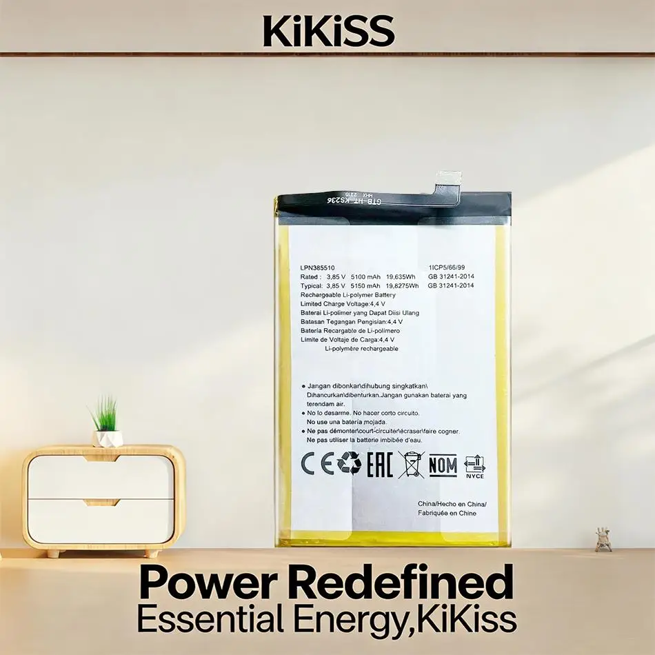 

Safe Mobile Phone Battery For Hisense E60 LPN385510 5150mAh Environmentally Friendly