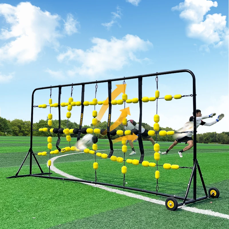 

Goalkeeper Equipment Rebound Chain Floor Matrix Deflector Soccer Reflex & Agility Soccer Training Equipment