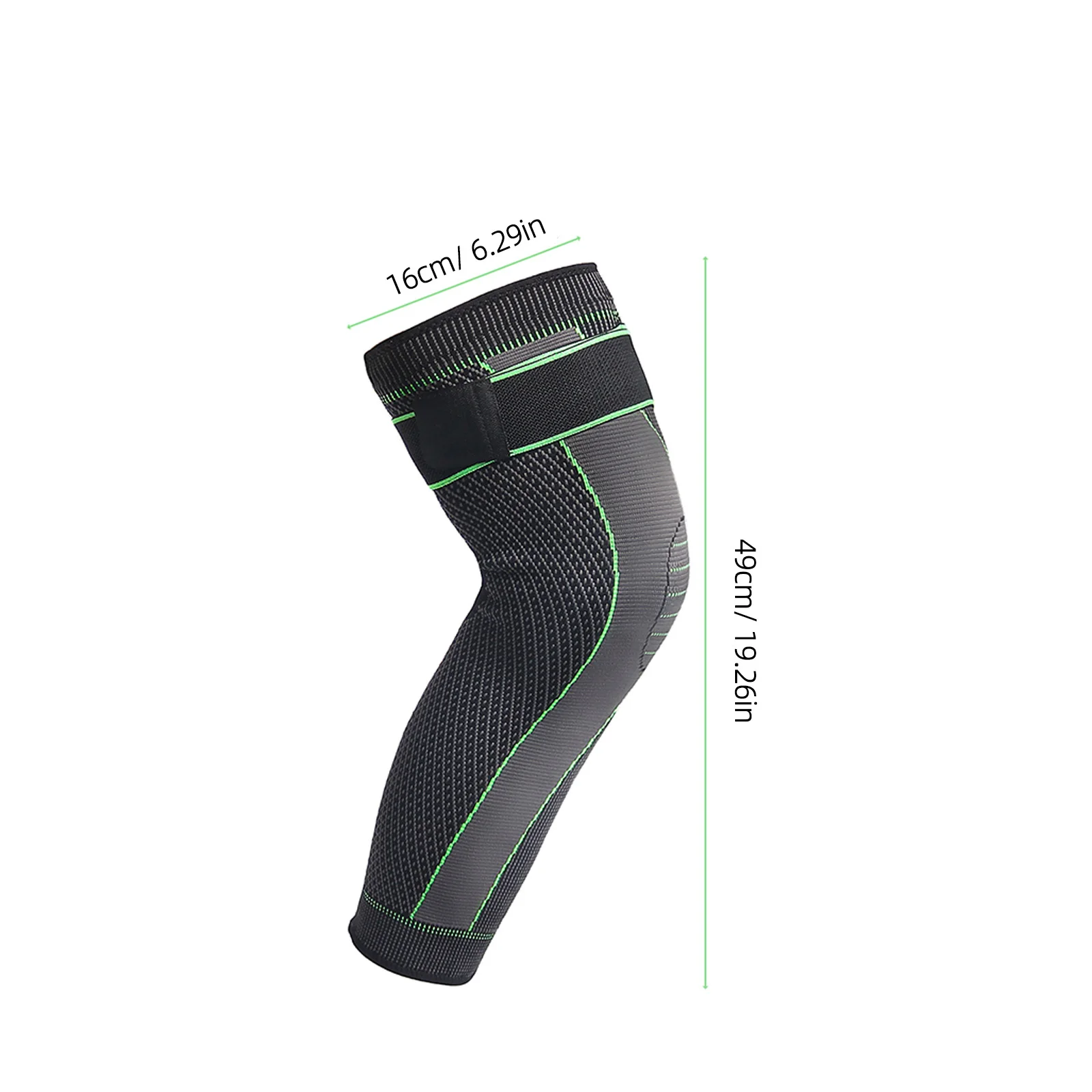 دعامة ركبة قابلة للتنفس، دعم من النايلون الفاخر لتخفيف الآلام وحماية الإصابات، أكمام الركبة للياقة البدنية لتشغيل كرة السلة