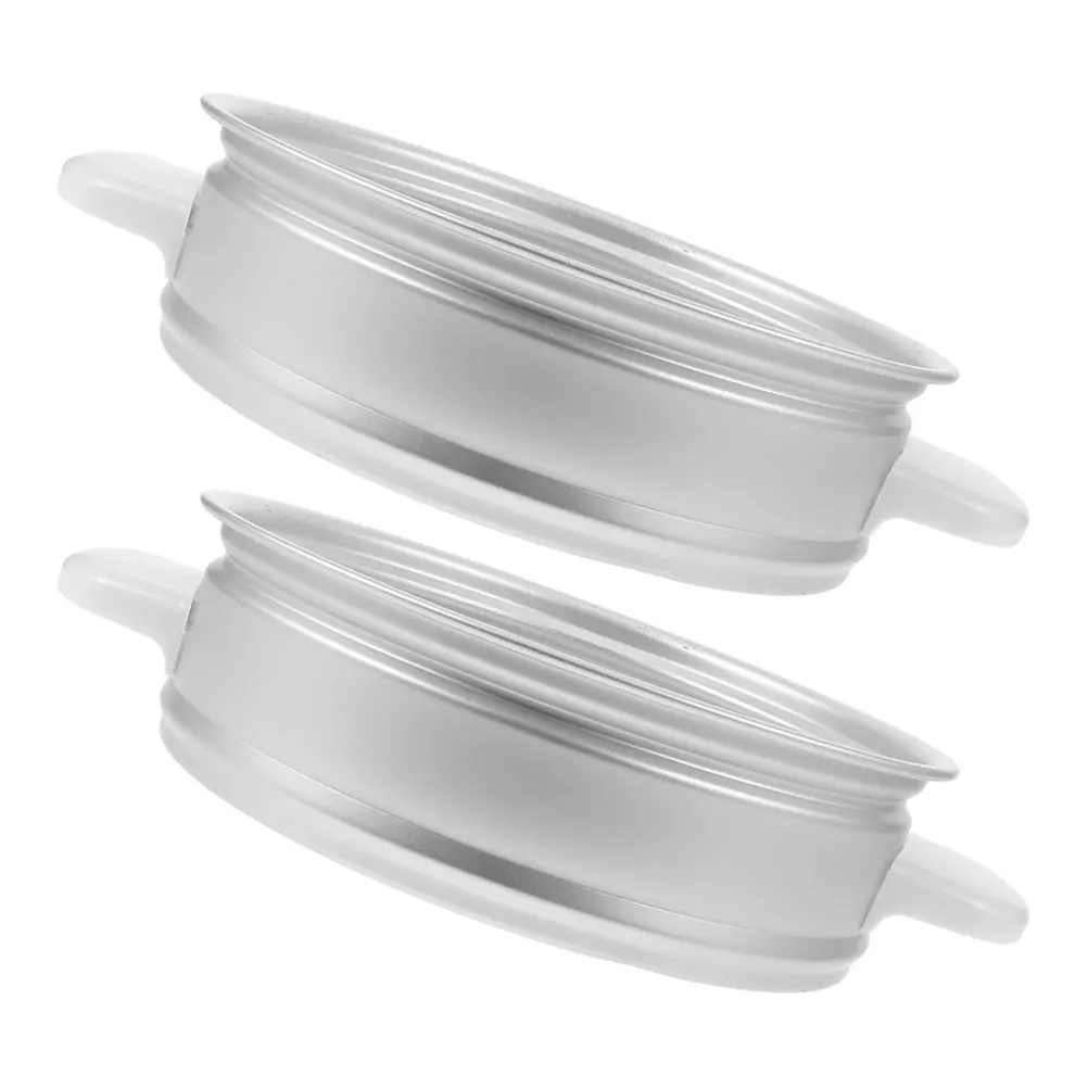

2pcs Vegetable Steamer Basket Aluminum Steam Cooking Basket For Vegetables Seafood Dim Sum Reusable Steamer Liner Rice Cooker