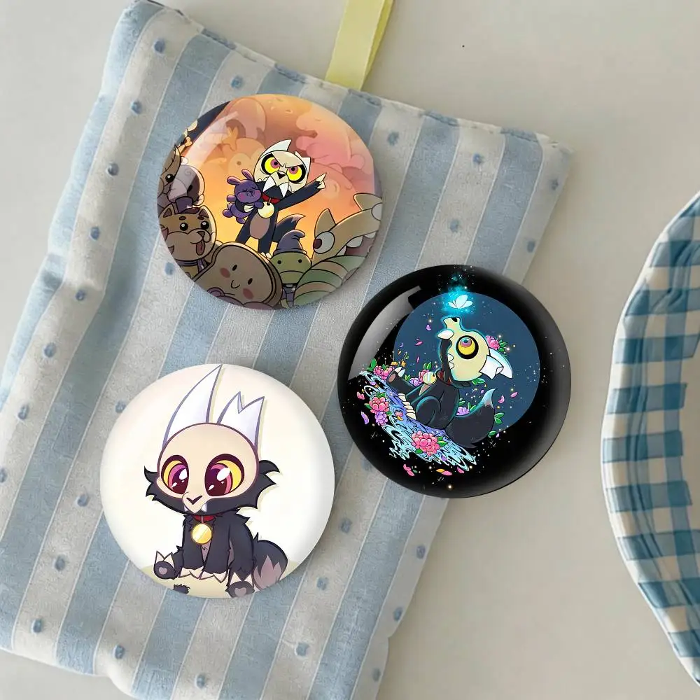 

The O-Owl House K-King Badge Tinplate Soft Button Pin Brooch Metal Badge Custom Jewelry Accessories Hat Bag Lapel