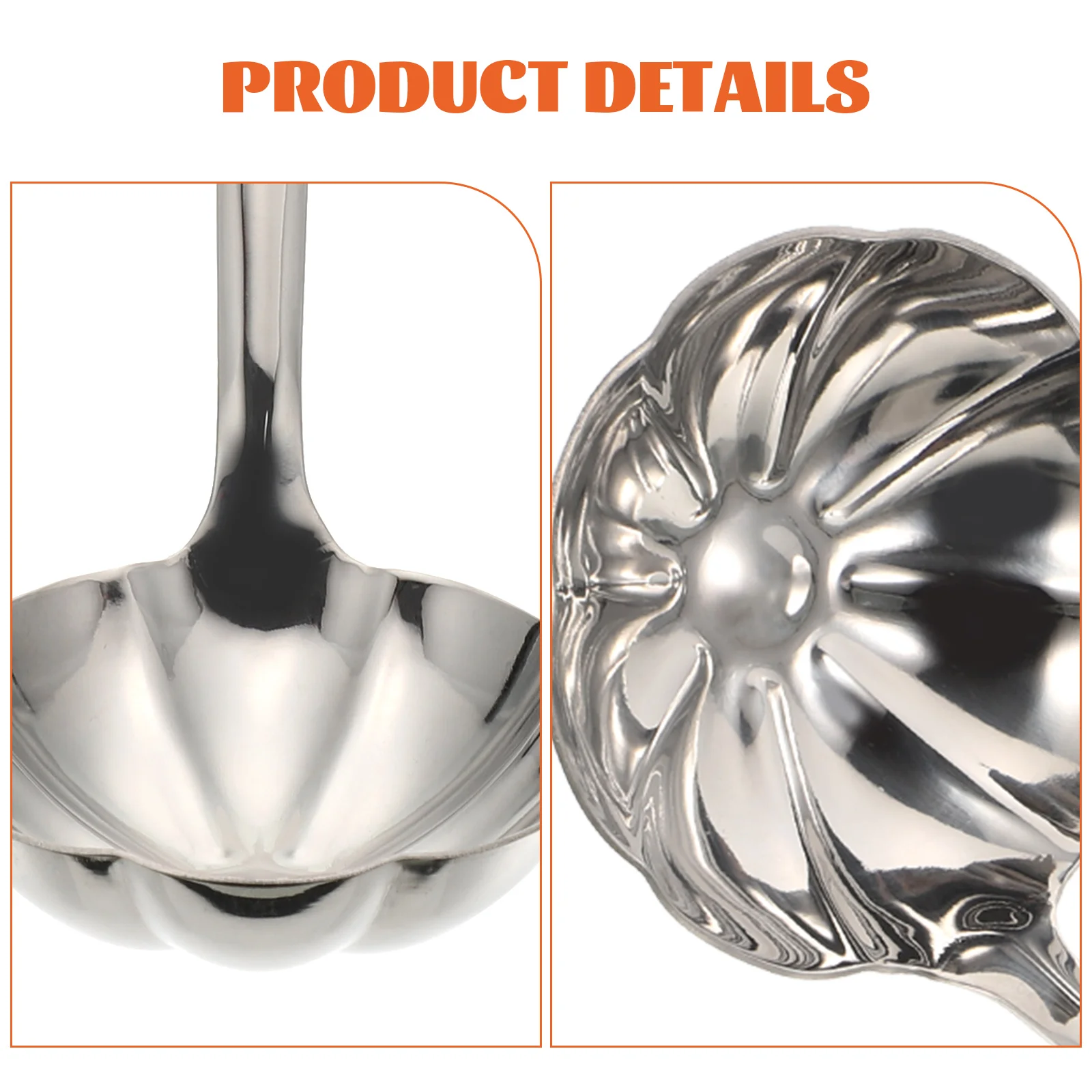 

1Pcs 304 Stainless Steel Soup Spoon Long Handle Mixing Ladle Reusable Kitchen Serving Spoon