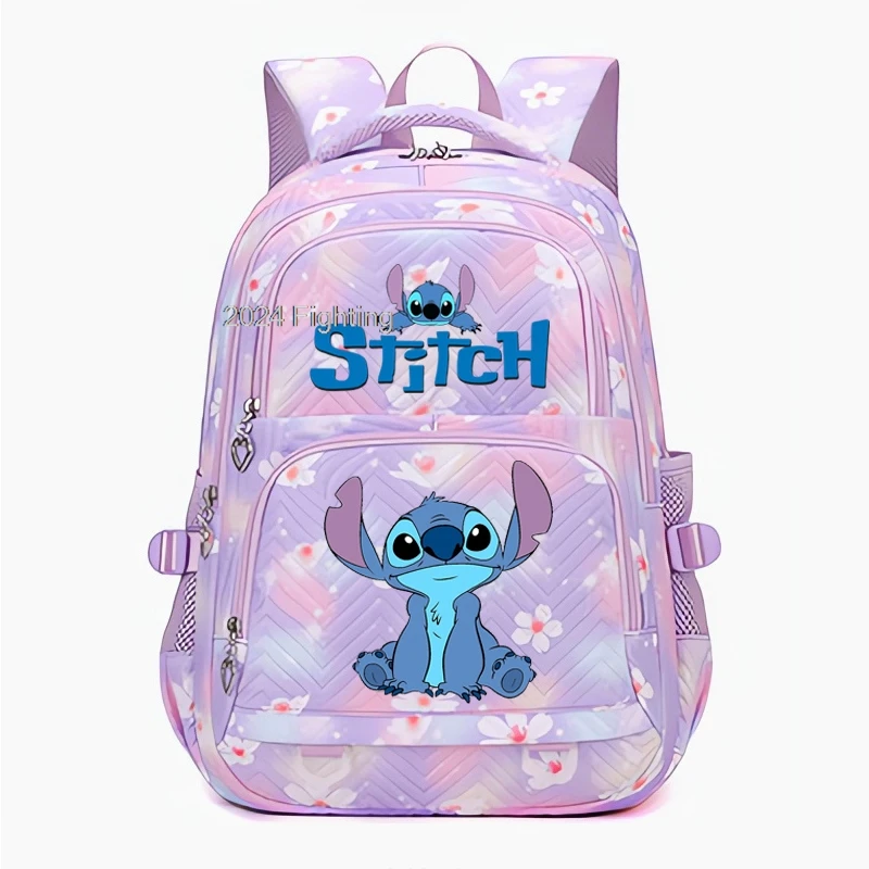 Lilo & Stitch backpack primary school student cartoon ridges high-looks large-capacity anti-dirty backpack capybara backpack