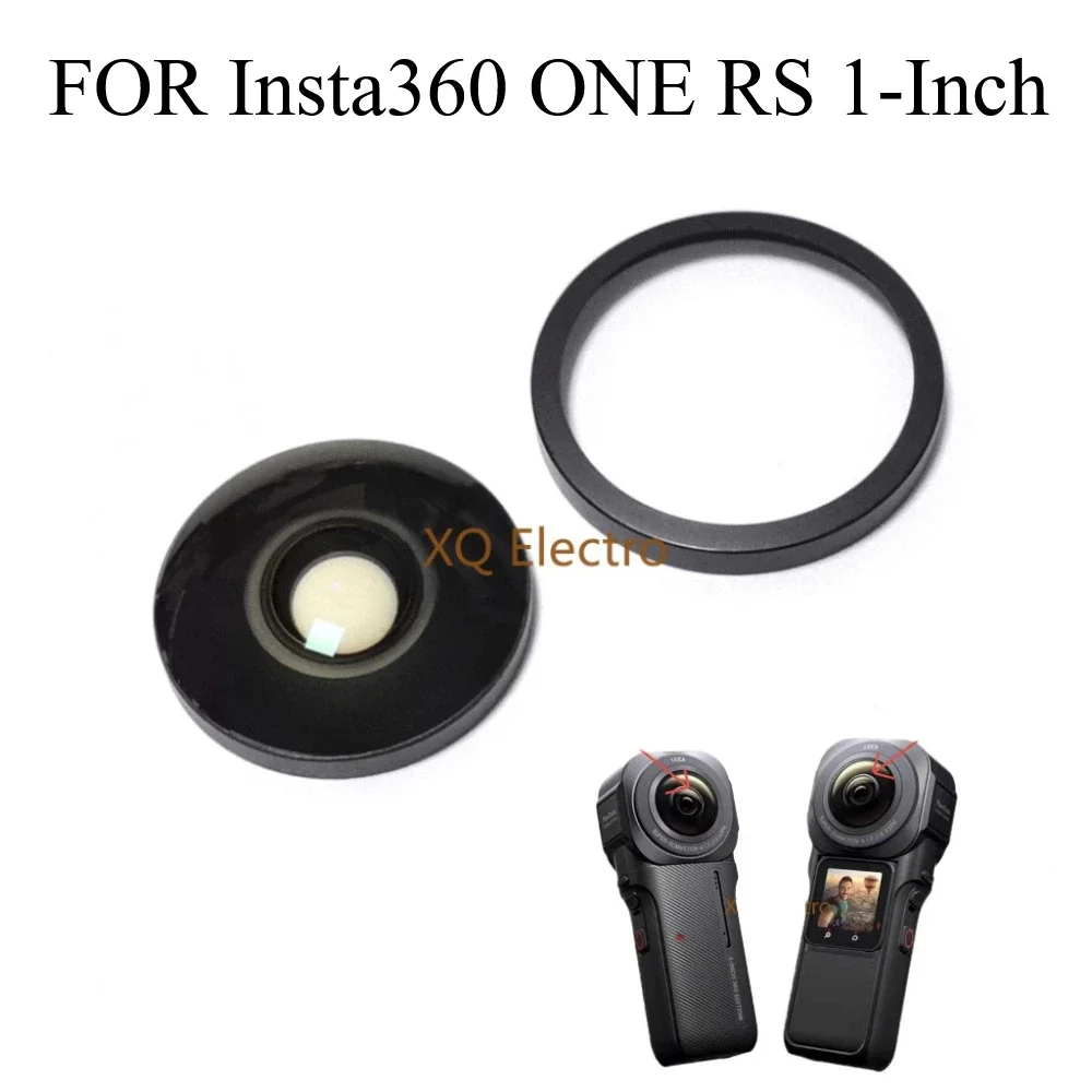 

New 1PCS Original Lens Glass Optical Fish Eye Part FOR Insta360 ONE RS 1-Inch Sport Camera Repair Replacement