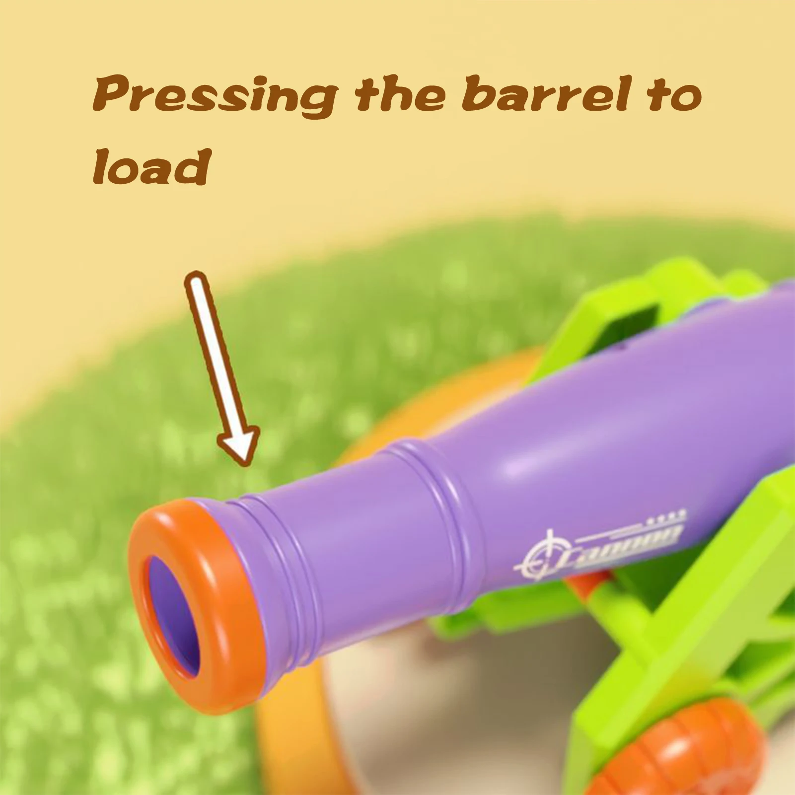 Launcher Blaster Toys Carrot Mini Model Decompression Accessories Ideal Gifts for Boys Girl